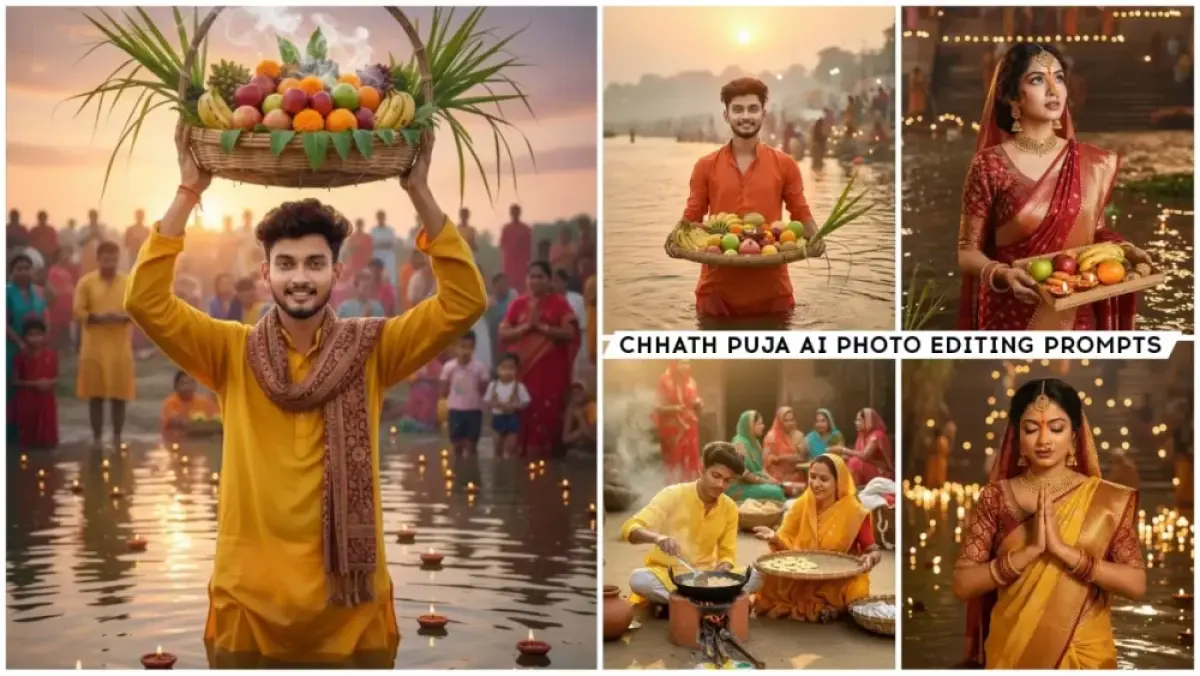 Cover of Gemini Chhath Puja Ai Photo Editing Prompts