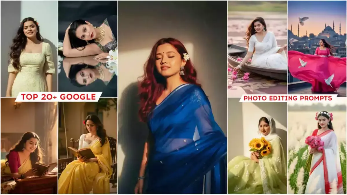 Cover of Gemini Girl Woman Ai Photo Editing Prompts