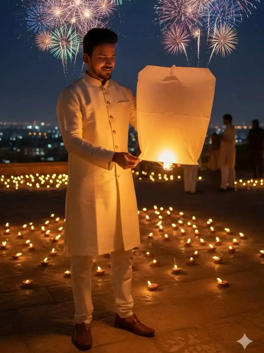 Thumbnail Of Gemini Happy Diwali  Ai Photo Editing Prompt