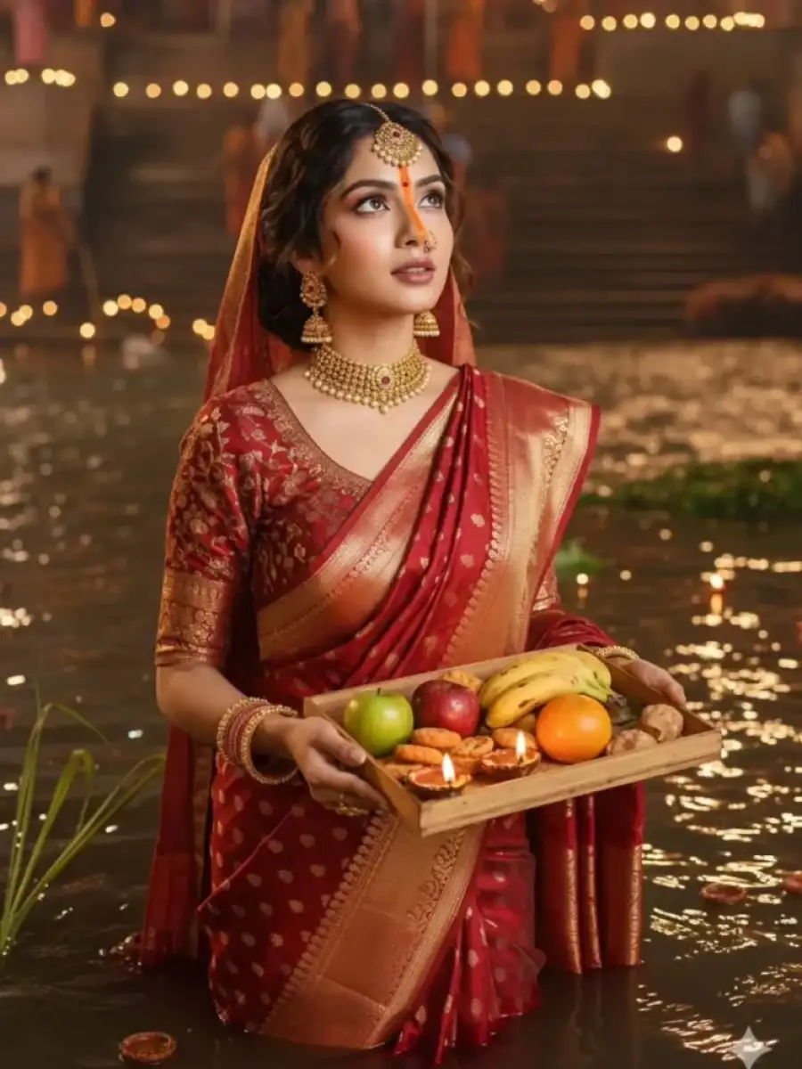 Thumbnail Of Gemini Chhath Puja Ai Photo Editing Prompts